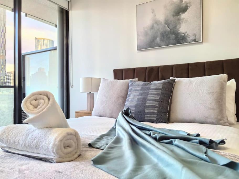 Charming 1Br Southbank W Balcony & Free Parking#Ti22 Lägenhet Melbourne Exteriör bild