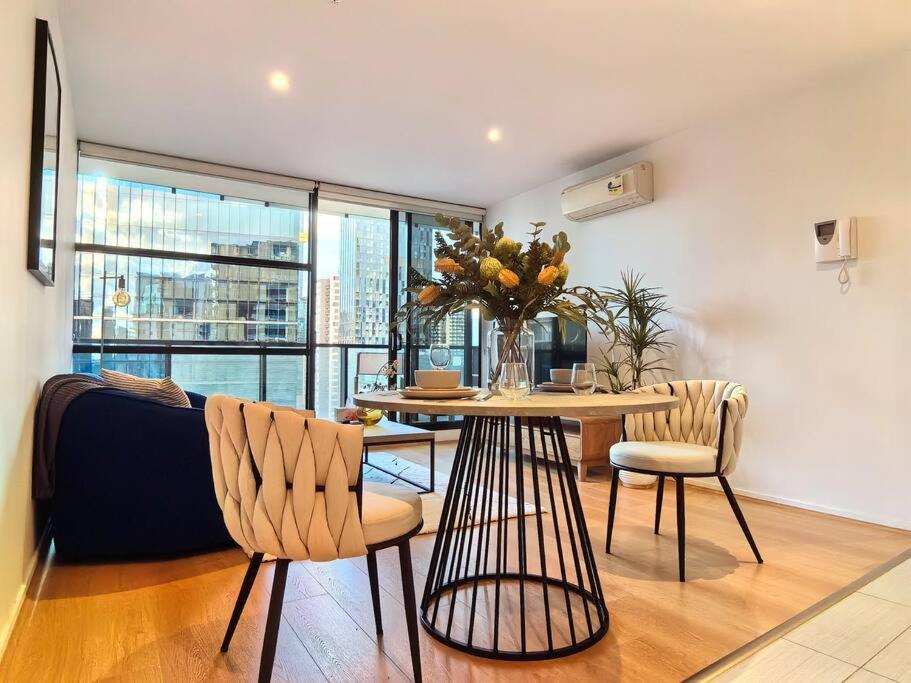Charming 1Br Southbank W Balcony & Free Parking#Ti22 Lägenhet Melbourne Exteriör bild