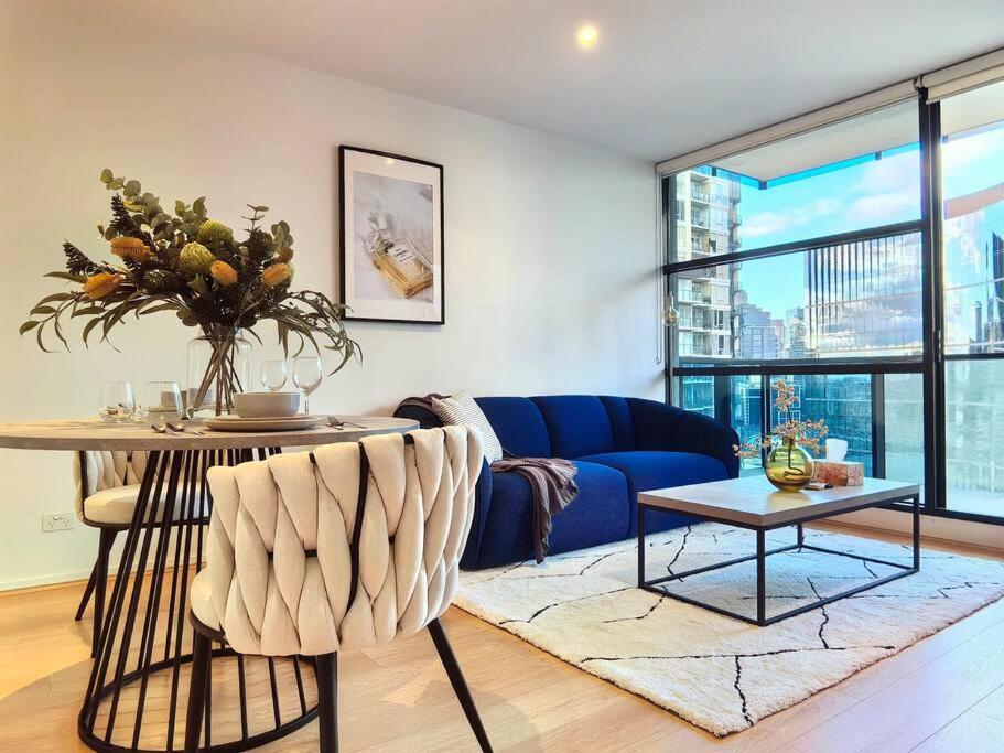 Charming 1Br Southbank W Balcony & Free Parking#Ti22 Lägenhet Melbourne Exteriör bild